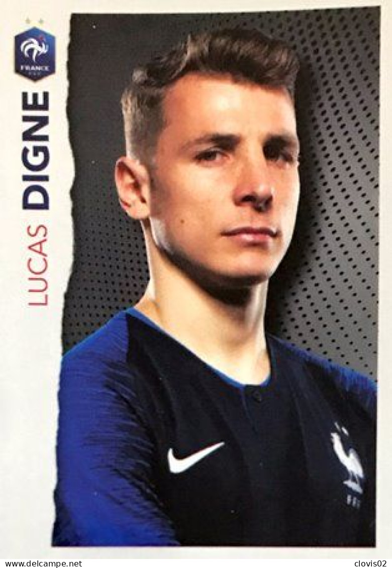 12 Lucas Digne - Panini Football Au Plus Près Des Bleus Intermarché 2020 Sticker Vignette - Sonstige & Ohne Zuordnung