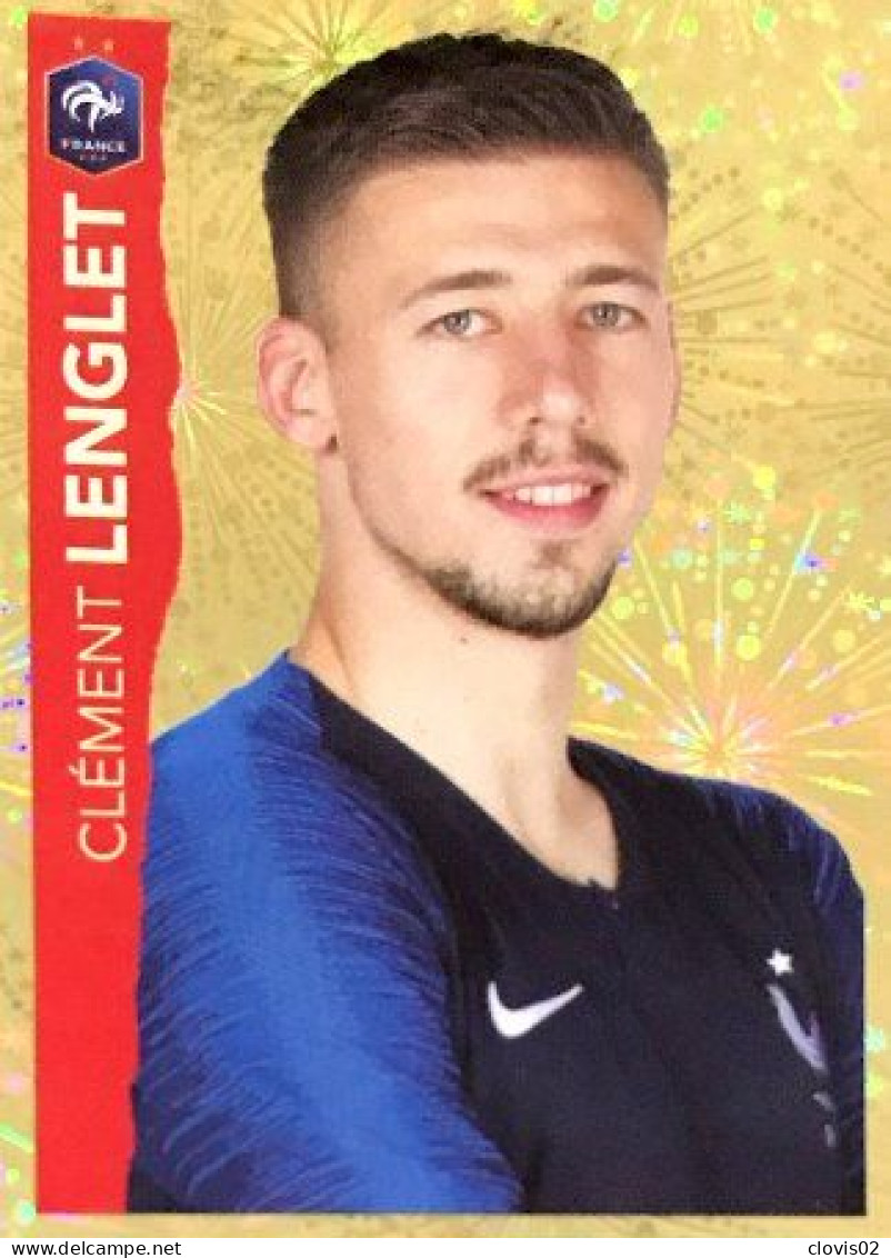13 Clément Lenglet - Panini Football Au Plus Près Des Bleus Intermarché 2020 Sticker Vignette - Sonstige & Ohne Zuordnung