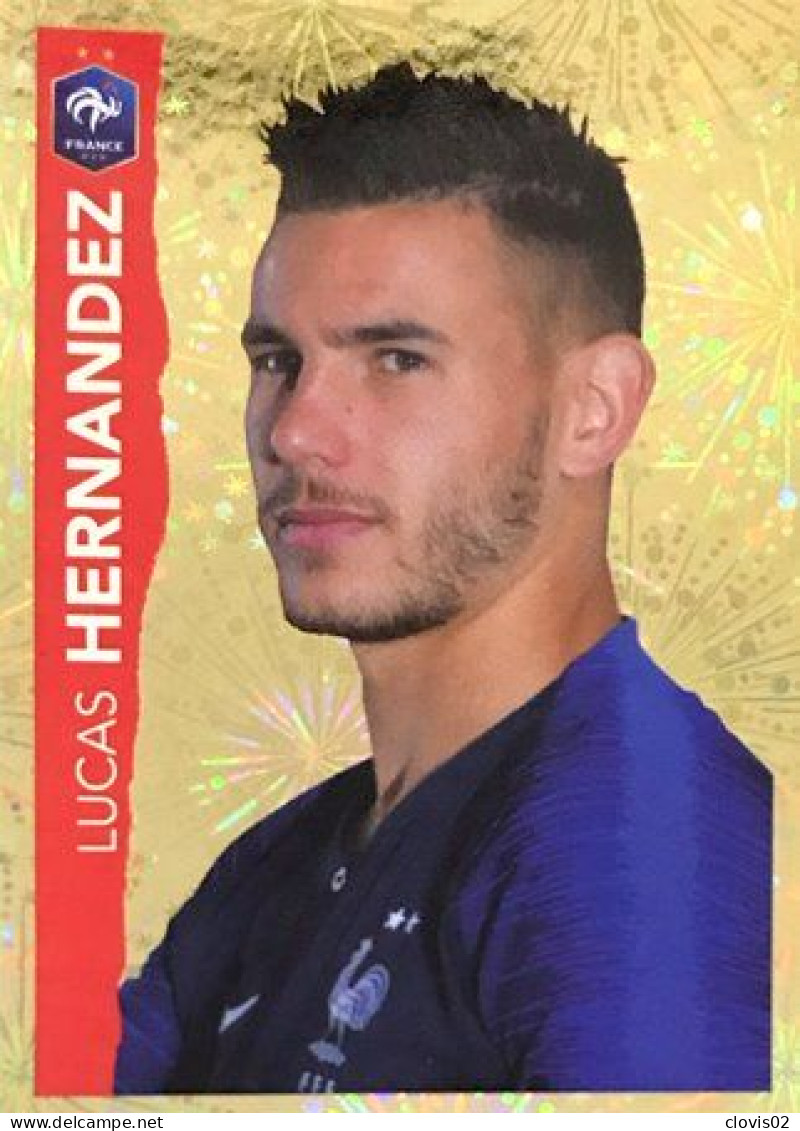 16 Lucas Hernandez - Panini Football Au Plus Près Des Bleus Intermarché 2020 Sticker Vignette - Altri & Non Classificati