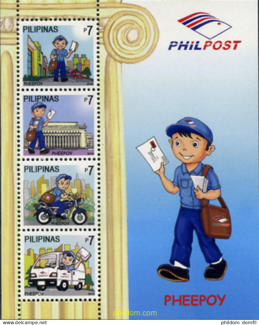 367521 MNH FILIPINAS 2010 DIA DEL SELLO - Philippinen