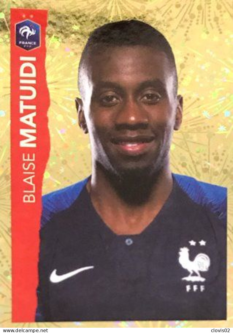 20 Blaise Matuidi - Panini Football Au Plus Près Des Bleus Intermarché 2020 Sticker Vignette - Altri & Non Classificati