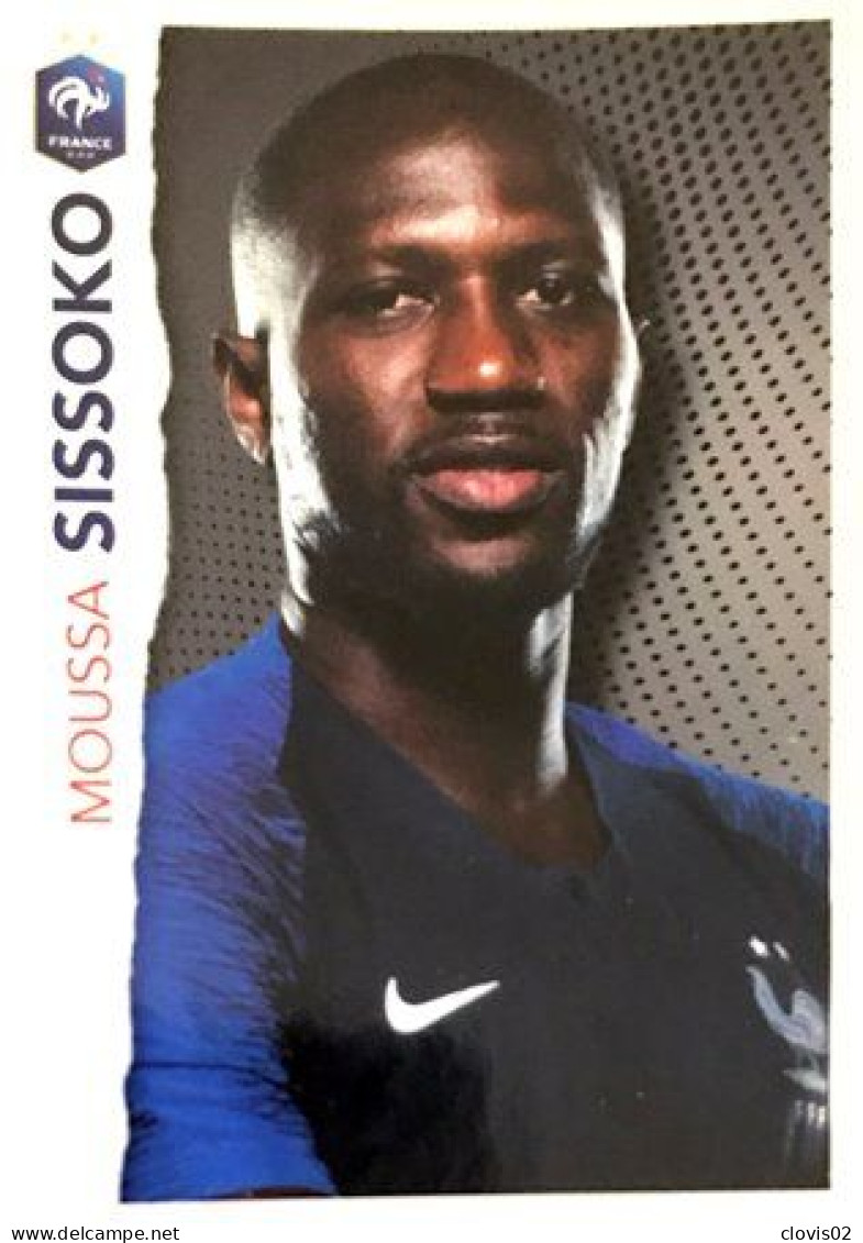 21 Moussa Sissoko - Panini Football Au Plus Près Des Bleus Intermarché 2020 Sticker Vignette - Altri & Non Classificati