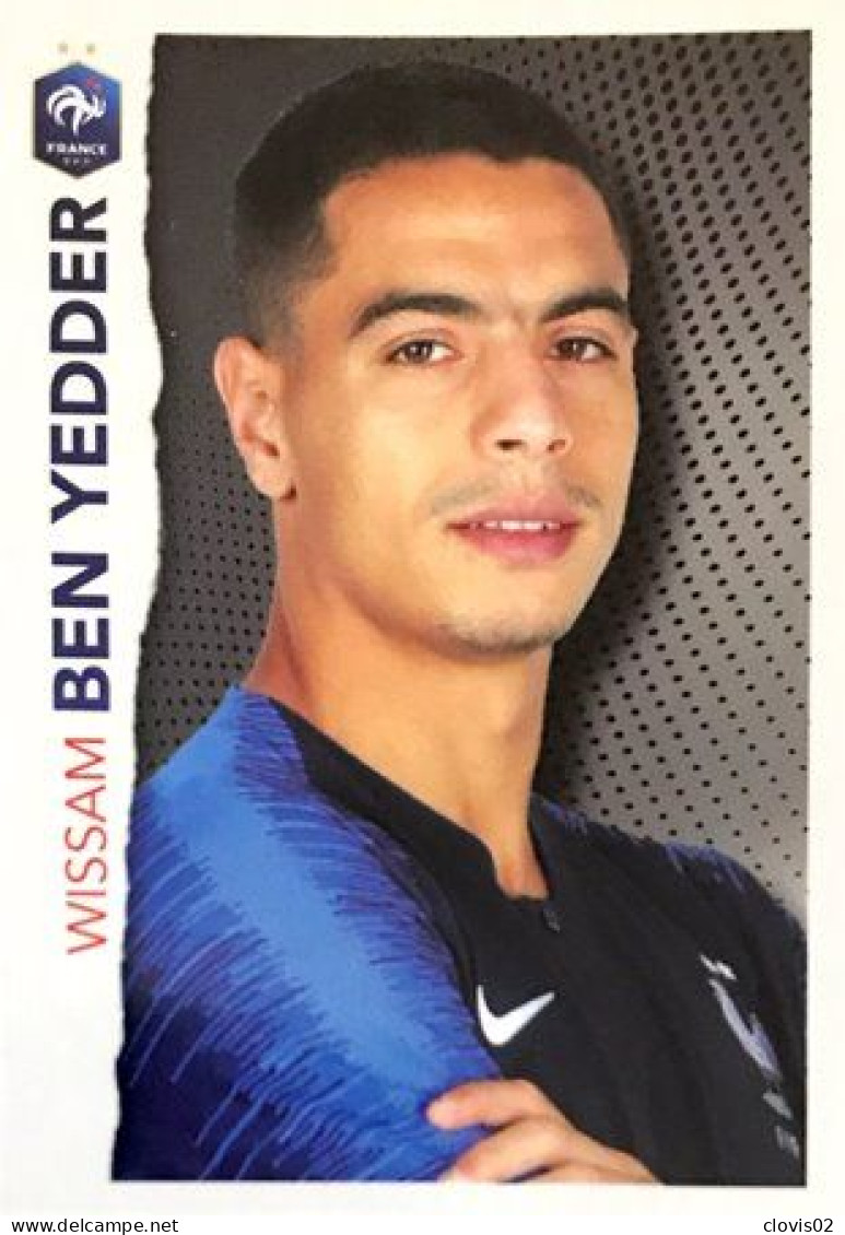 25 Wissam Ben Yedder - Panini Football Au Plus Près Des Bleus Intermarché 2020 Sticker Vignette - Andere & Zonder Classificatie