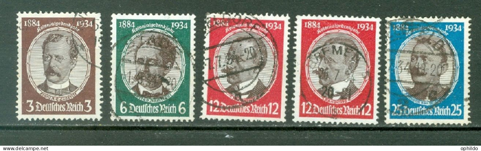 Allemagne Yvert 499/502 Ou Michel 540/543 Et 542y Ob TB - Used Stamps