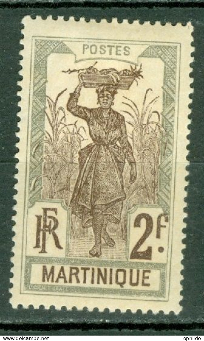 Martinique 76 * B/TB  - Unused Stamps