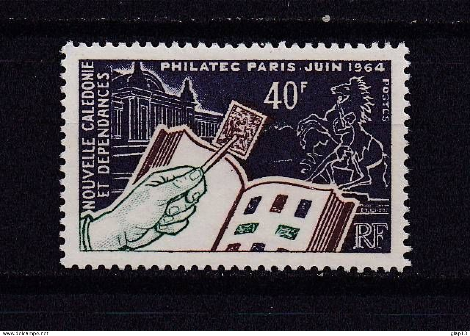 NOUVELLE-CALEDONIE 1964 TIMBRE N°325 NEUF AVEC CHARNIERE PHILATEC - Nuovi
