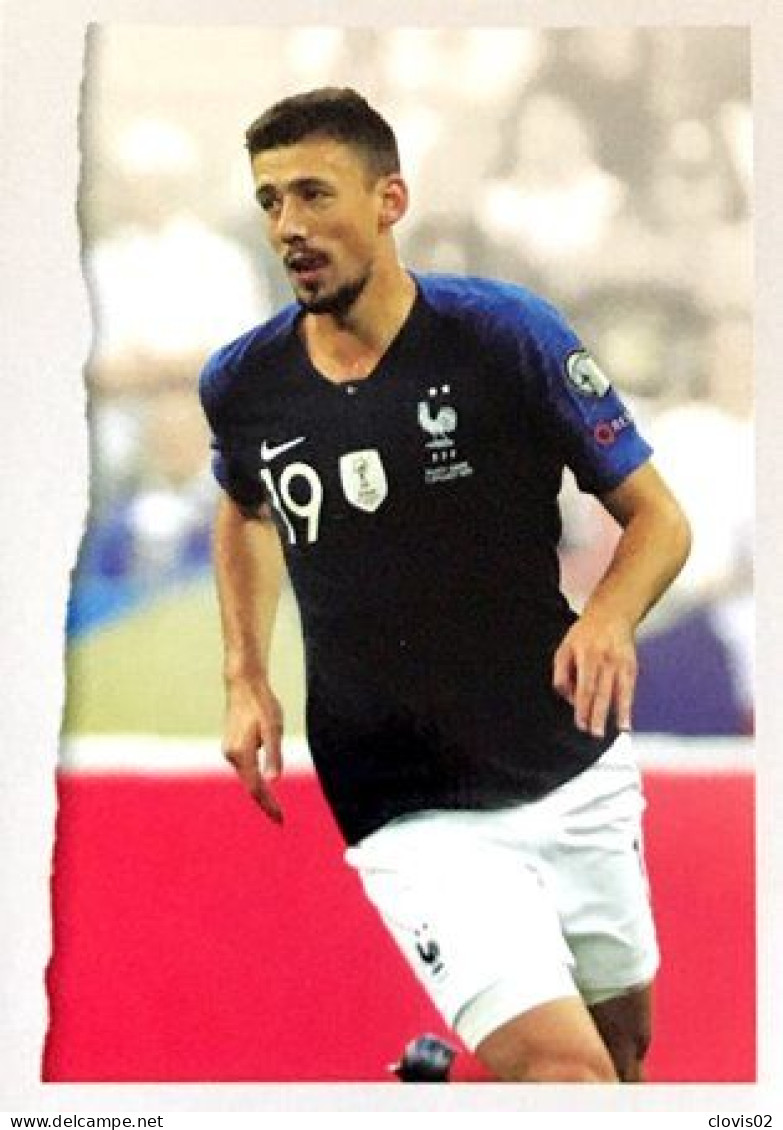 35 Clément Lenglet - Panini Football Au Plus Près Des Bleus Intermarché 2020 Sticker Vignette - Autres & Non Classés