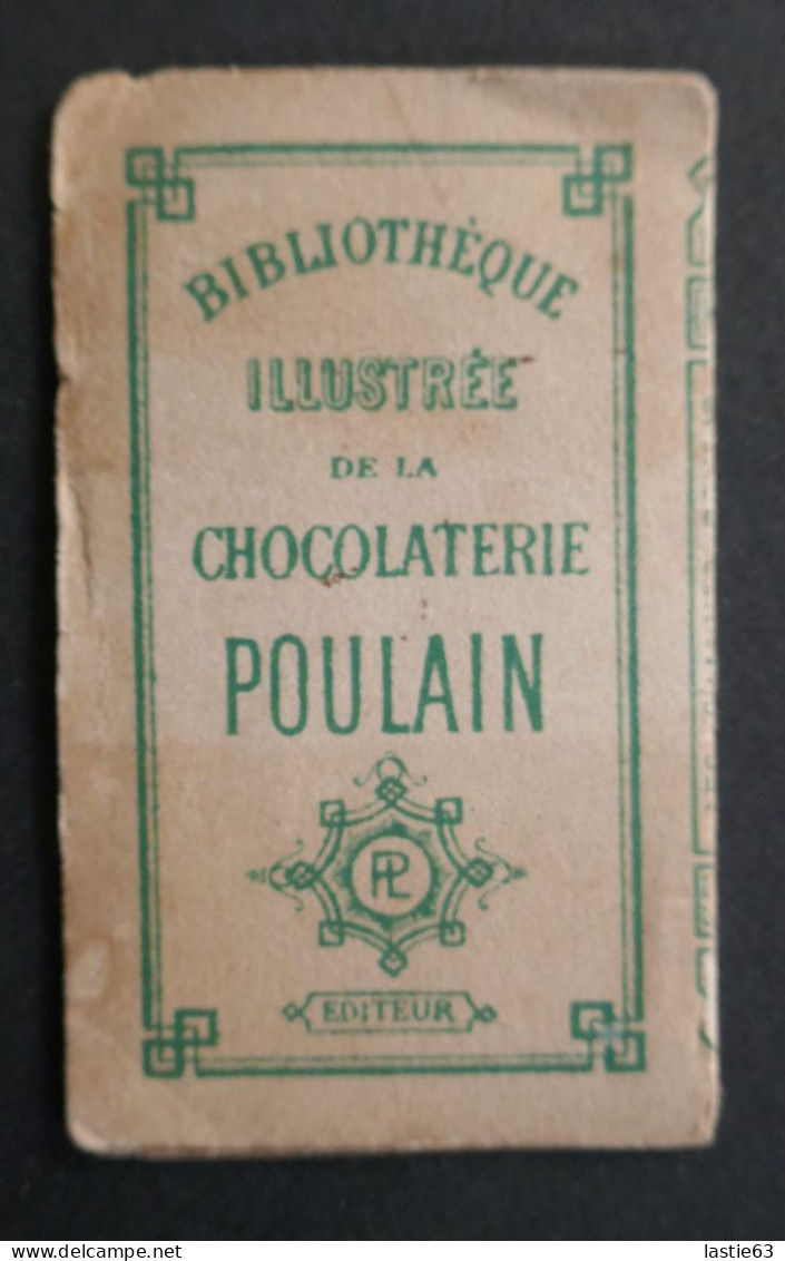 RARE   Lot de 18 petits livres de la bibliothèque illustrée Poulain 6,5 x 4,5 cm contes  et histoires