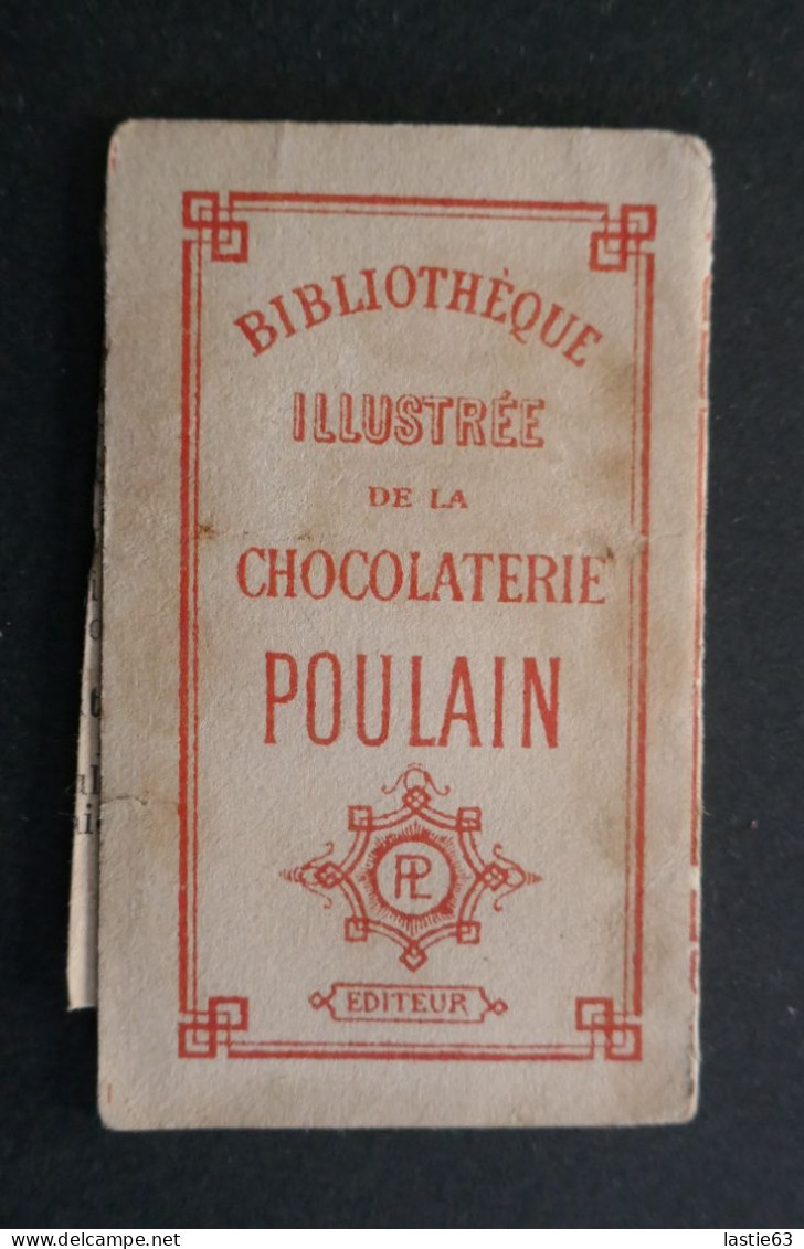 RARE   Lot de 18 petits livres de la bibliothèque illustrée Poulain 6,5 x 4,5 cm contes  et histoires