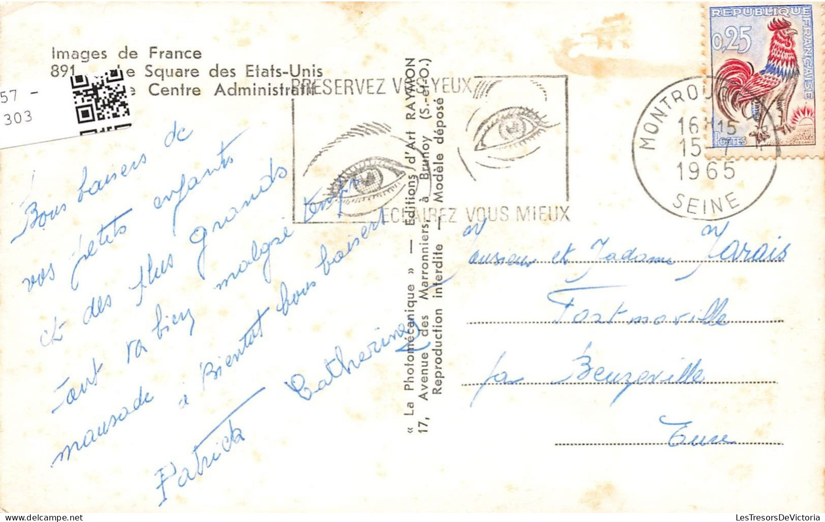FRANCE - Montrouge - Multivues  - Images De France - Carte Postale Ancienne - Montrouge