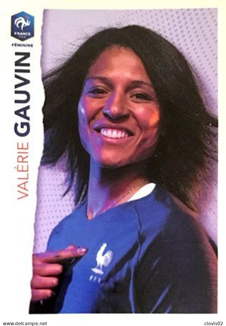 47 Valérie Gauvin - Panini Football Au Plus Près Des Bleus Intermarché 2020 Sticker Vignette - Autres & Non Classés