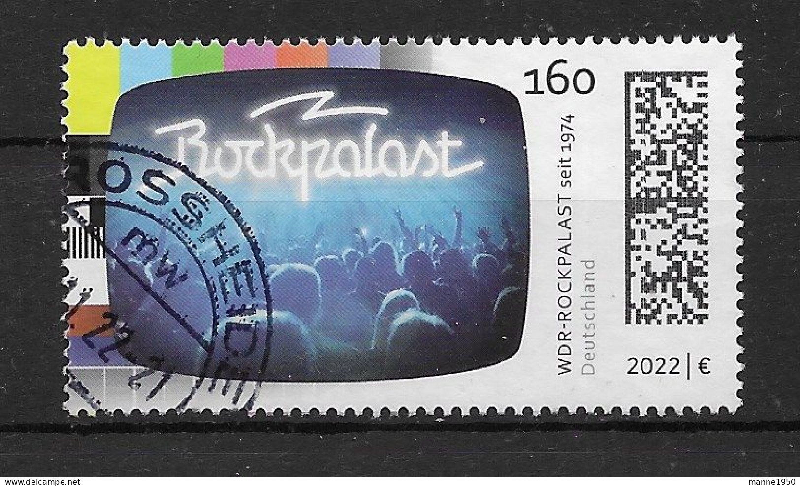 BRD/Bund 2022 Rockpalast Mi.Nr. 3725 Gestempelt - Gebruikt