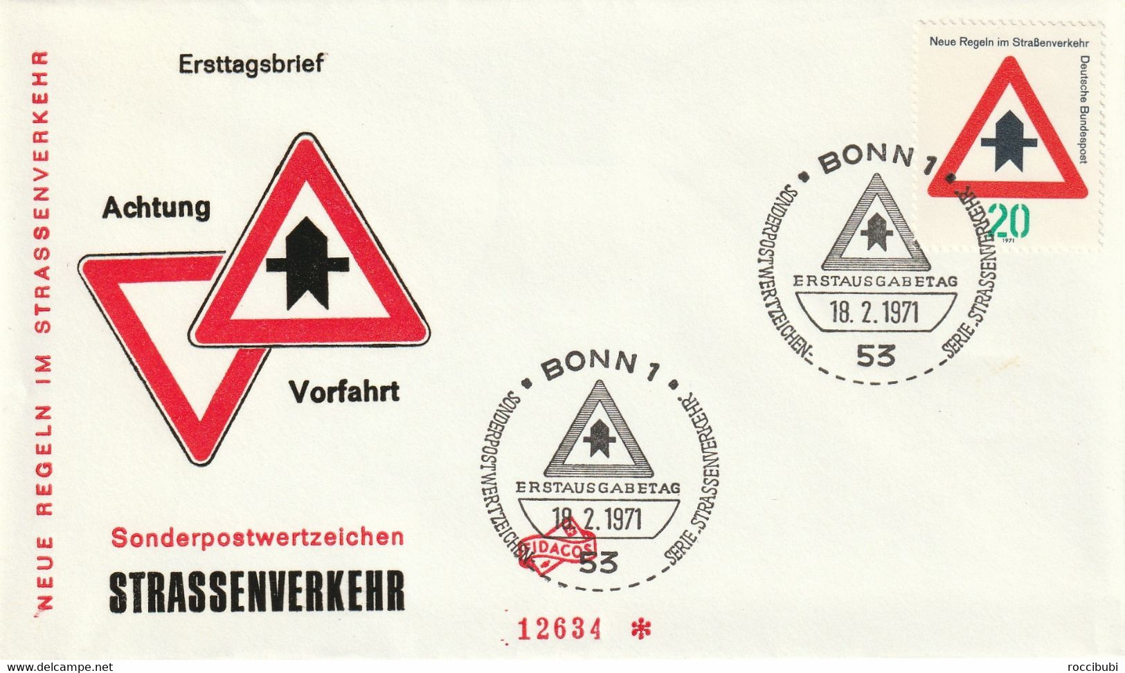 1971...666 FDC - 1971-1980