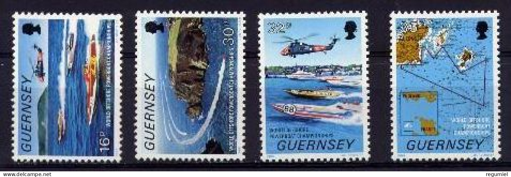 Guernsey 428/431 ** MNH. 1988 - Guernsey