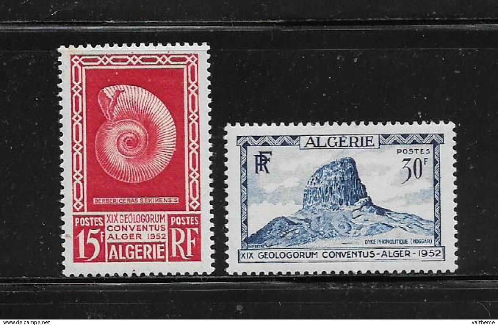 ALGERIE  ( DIV - 478 )   1952   N° YVERT ET TELLIER    N°  297/298    N** - Ongebruikt