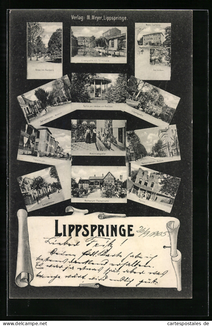 AK Lippspringe, Restaurant Fischerhütte, Allee Im Kurparkm, Am Jordan  - Bad Lippspringe