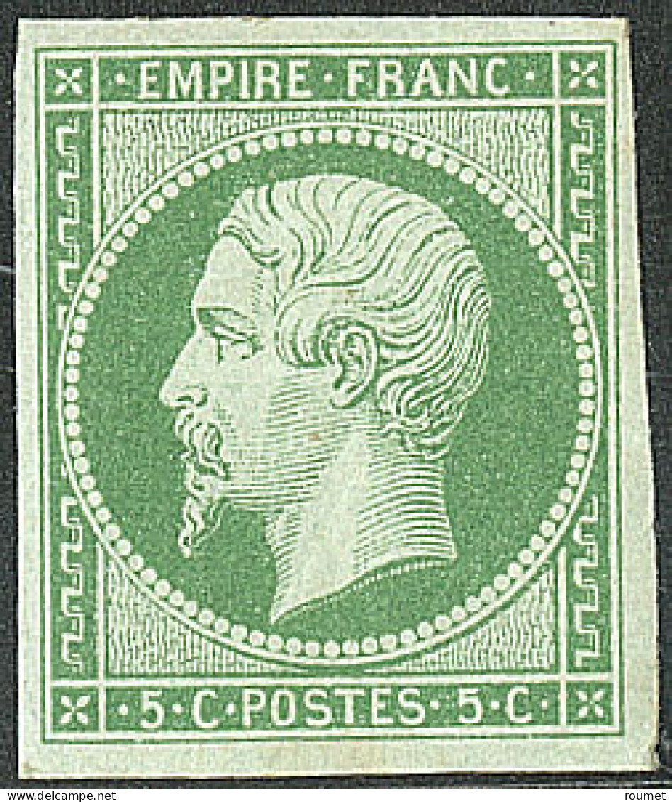 **  No 12b, Vert Foncé, Superbe. - R - 1853-1860 Napoléon III.