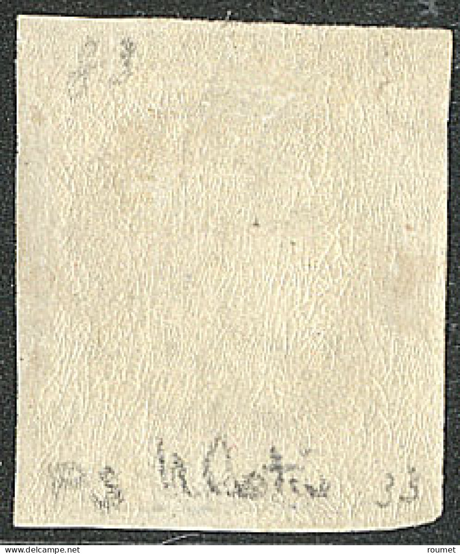 * No 41Bc, Gris-noir, Superbe. - R - 1870 Bordeaux Printing