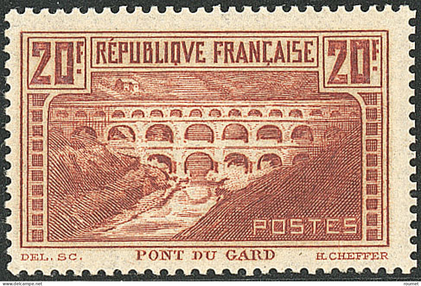 **  Pont Du Gard. Type IIA. No 262c. - TB - Autres & Non Classés