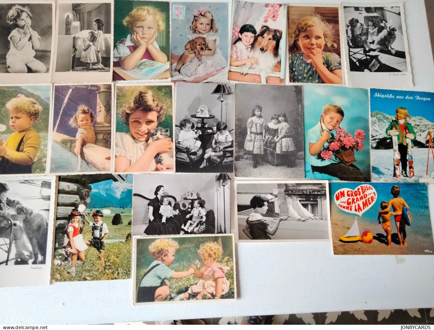 Dèstockage - Children Mixed Lot Of 21 Postcards.#59 - Groepen Kinderen En Familie