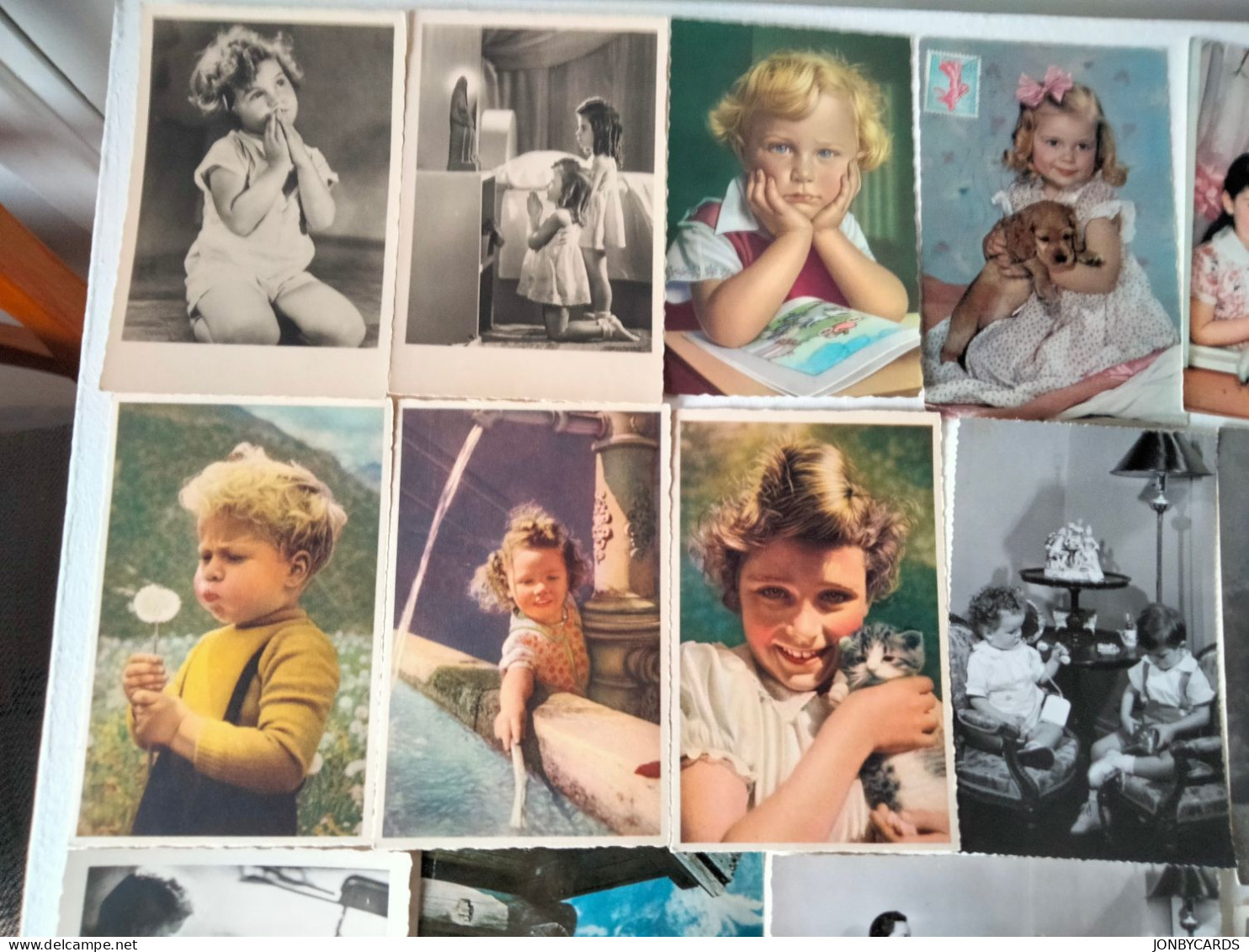 Dèstockage - Children Mixed Lot Of 21 Postcards.#59 - Groupes D'enfants & Familles