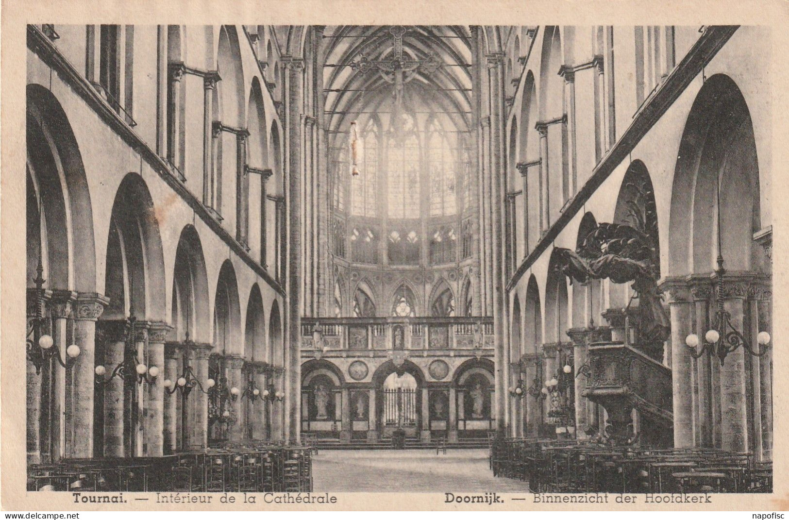 104-Tournai-Doornik Intérieur De La Cathédrale - Tournai