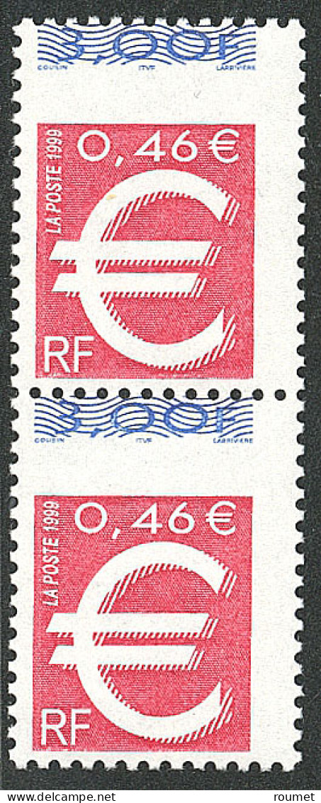 **  Piquage à Cheval. No 3214a, Paire Verticale. - TB - Andere & Zonder Classificatie