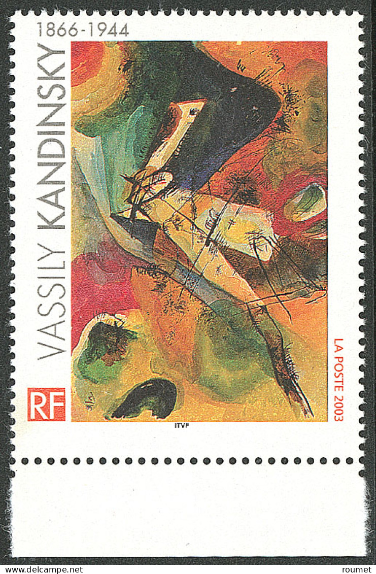 **  Kandinsky, Sans La Valeur. No 3585a, Bdf, + Ordinaire. - TB. - R - Andere & Zonder Classificatie
