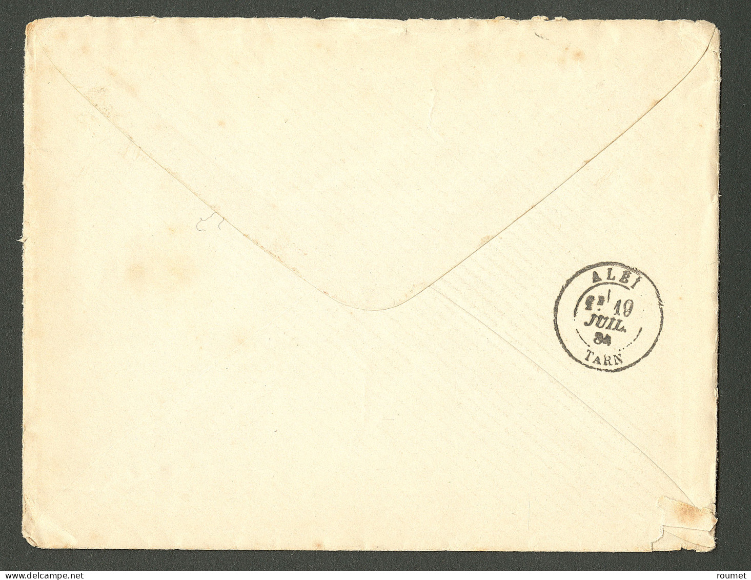 Lettre Cad Rouge "Corps Expeditre/Tonkin" Mai 84 Sur Enveloppe En FM, Avec Texte Daté De Phu Lang Thuong Et Un Article D - Other & Unclassified