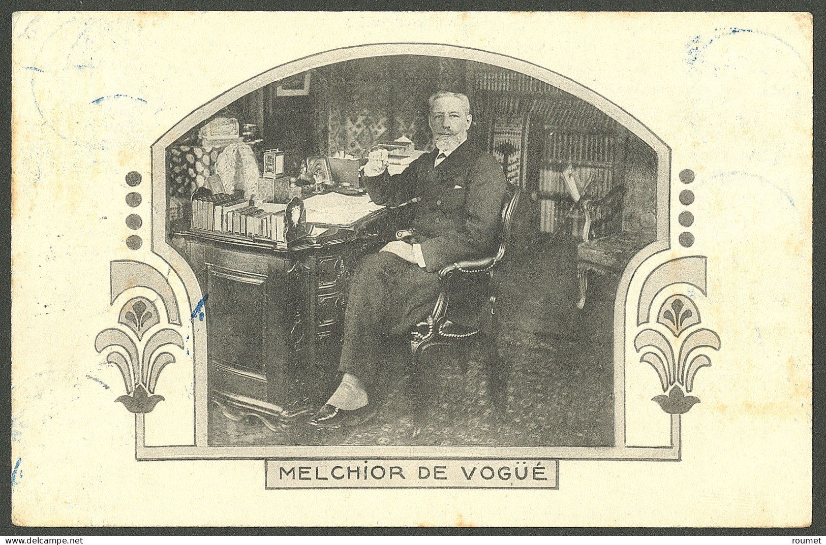 Lettre Cad Bleu "Majunga/Madagascar" Mai 1904 Sur N°48 Paire Verticale + 50 + 52 + 58, Sur CP Illustrée Recommandée Pour - Otros & Sin Clasificación