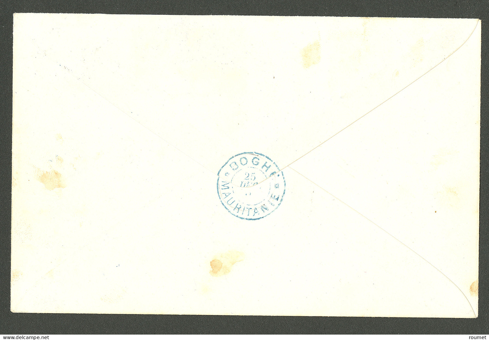 Lettre Taxe. Cad "Boghe", Sur N°2 + 7 Sur Enveloppe De St Louis 1906. - TB. - R - Other & Unclassified