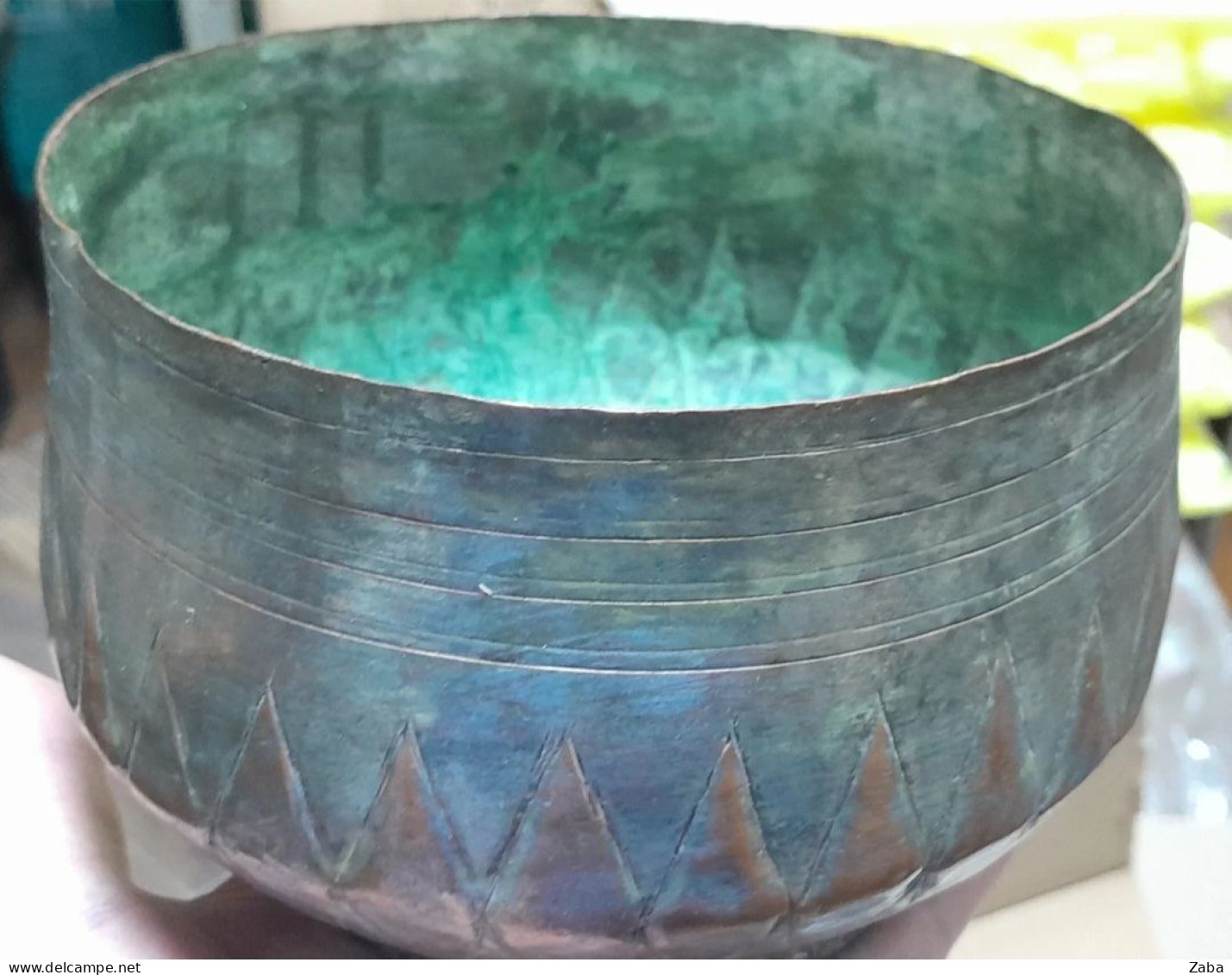 Antique ROMAN Empire Silvered Bowl