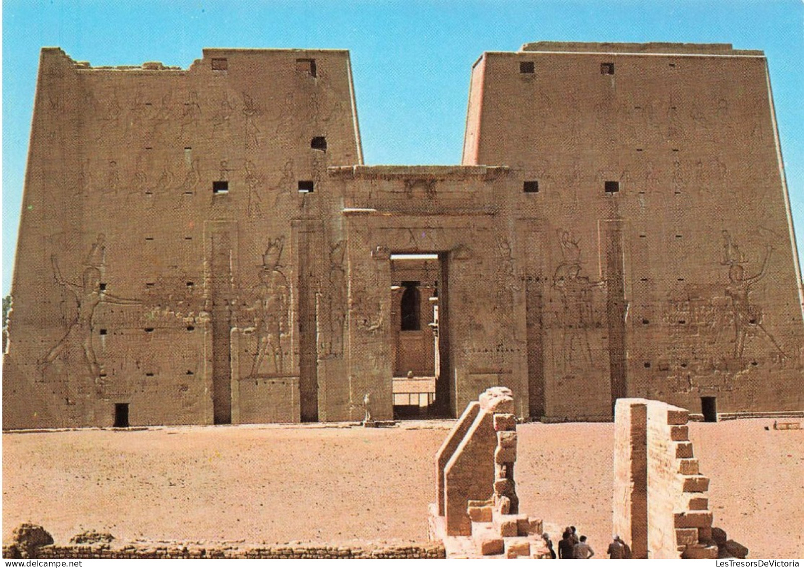 EGYPTE - Edfu - Temple Of God Horus - Vue Générale - De L'extérieure - Carte Postale - Idfu