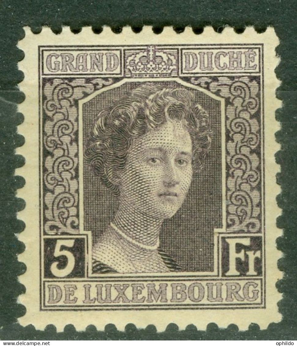 Luxembourg    109  * *   TB    - 1914-24 Maria-Adelaide