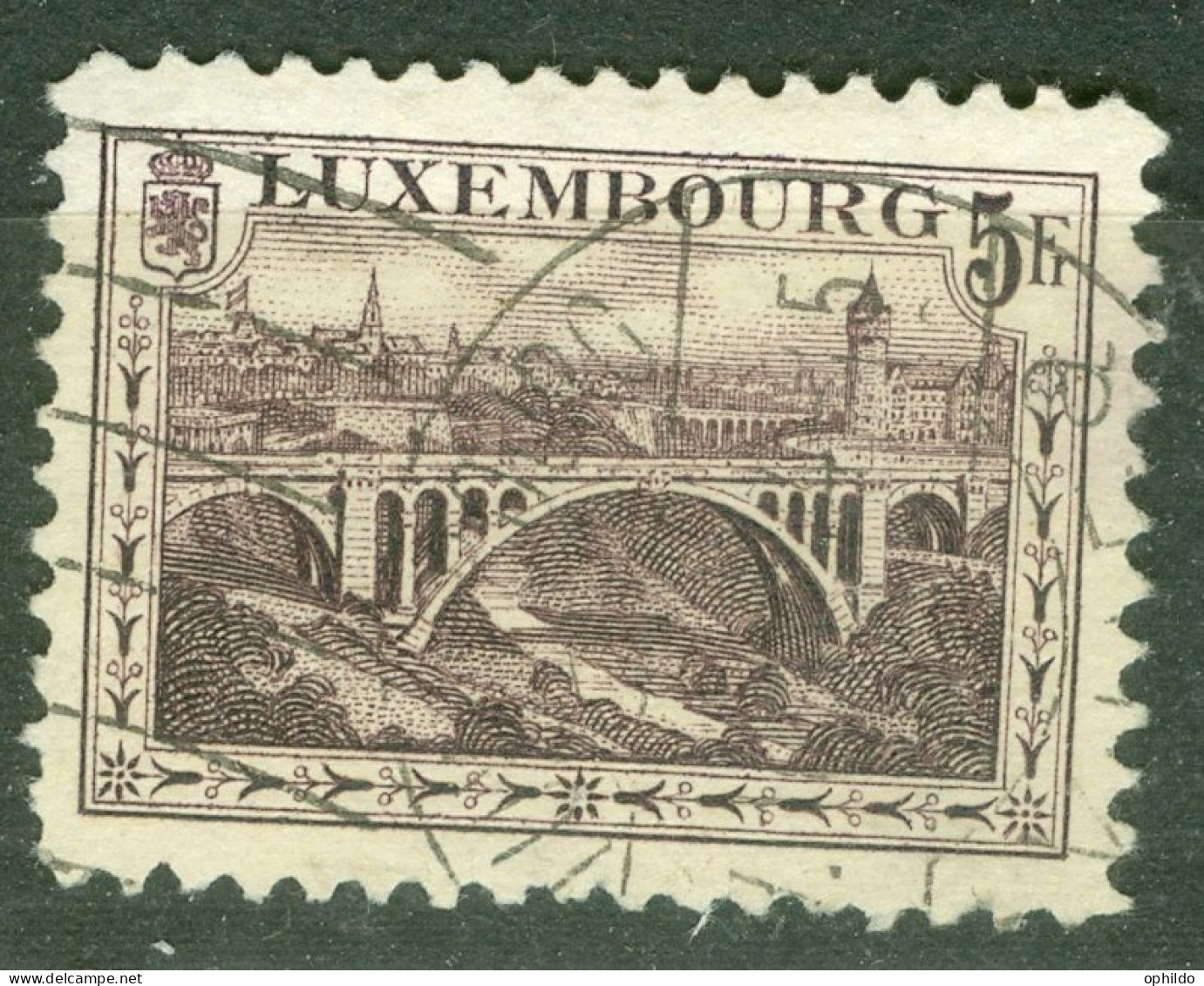 Luxembourg   Yvert  134    Ob TB   - Usati