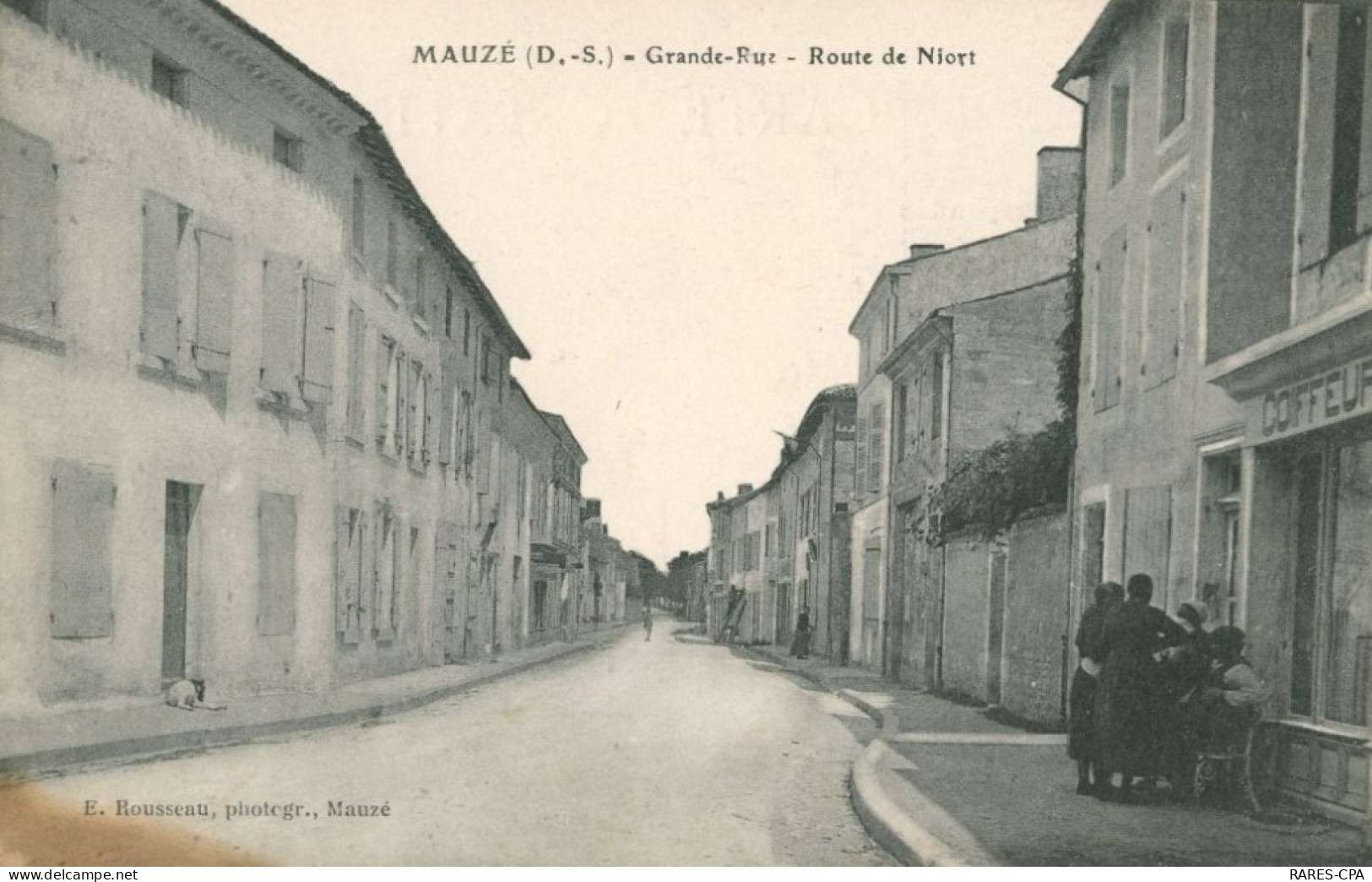 79 MAUZE - Grande Rue - Route De NIORT  - état - Mauze Sur Le Mignon