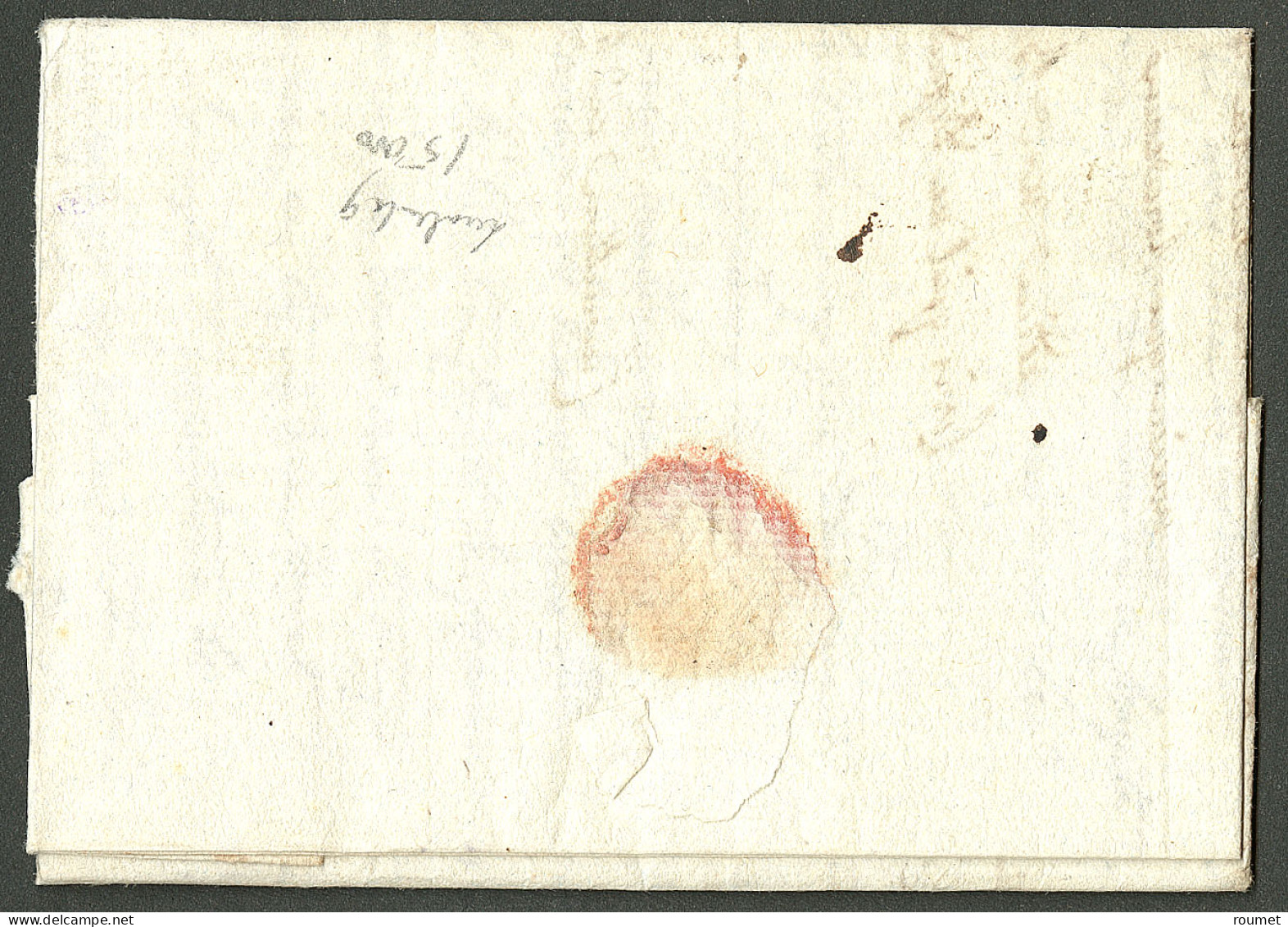 Lettre Cavaillon (Jamet N°1).Lettre Avec Texte Daté Du 6 Avril 1787 Pour Le Cap. TB. - Haïti
