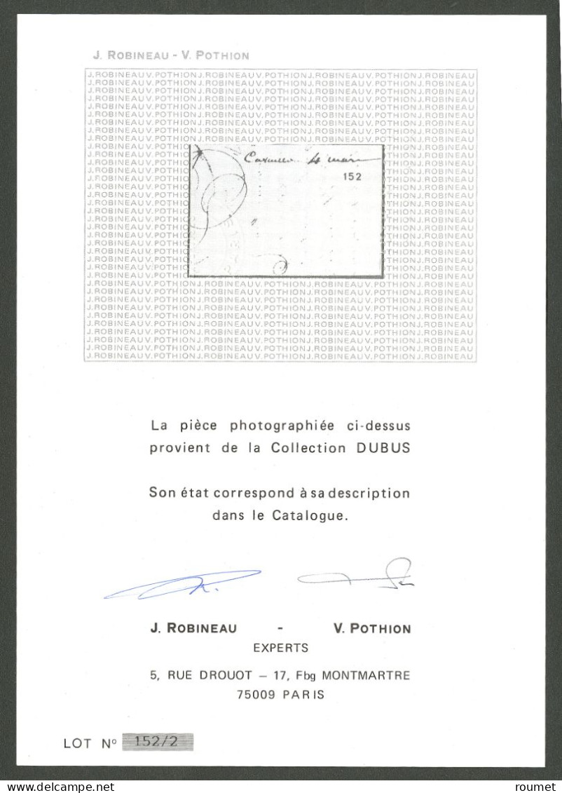 Lettre Cavaillon 4 Mars (Jamet N°2, Pièce Du Catalogue). Lettre Avec Texte Daté Du 3 Mars 1794 Pour Les Cayes. - TB. - R - Haiti