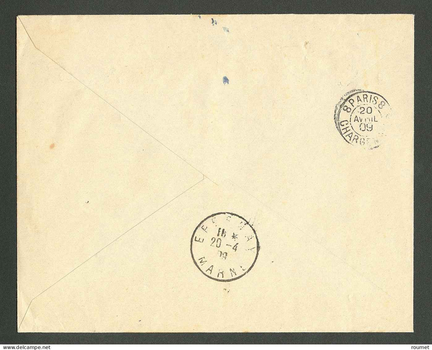 Lettre Cad "Uturoa-Raiatea/Taiti". Océanie N°10 + 11 Paire  + 14 + 15 Sur Enveloppe Recomm. Pour Epernay, 1899. - TB. -  - Sonstige & Ohne Zuordnung