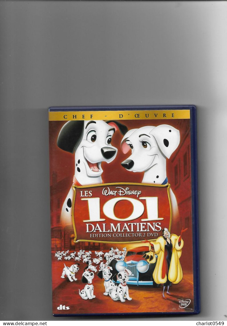 2 Dvd Les 101 Dalmatiens - Infantiles & Familial