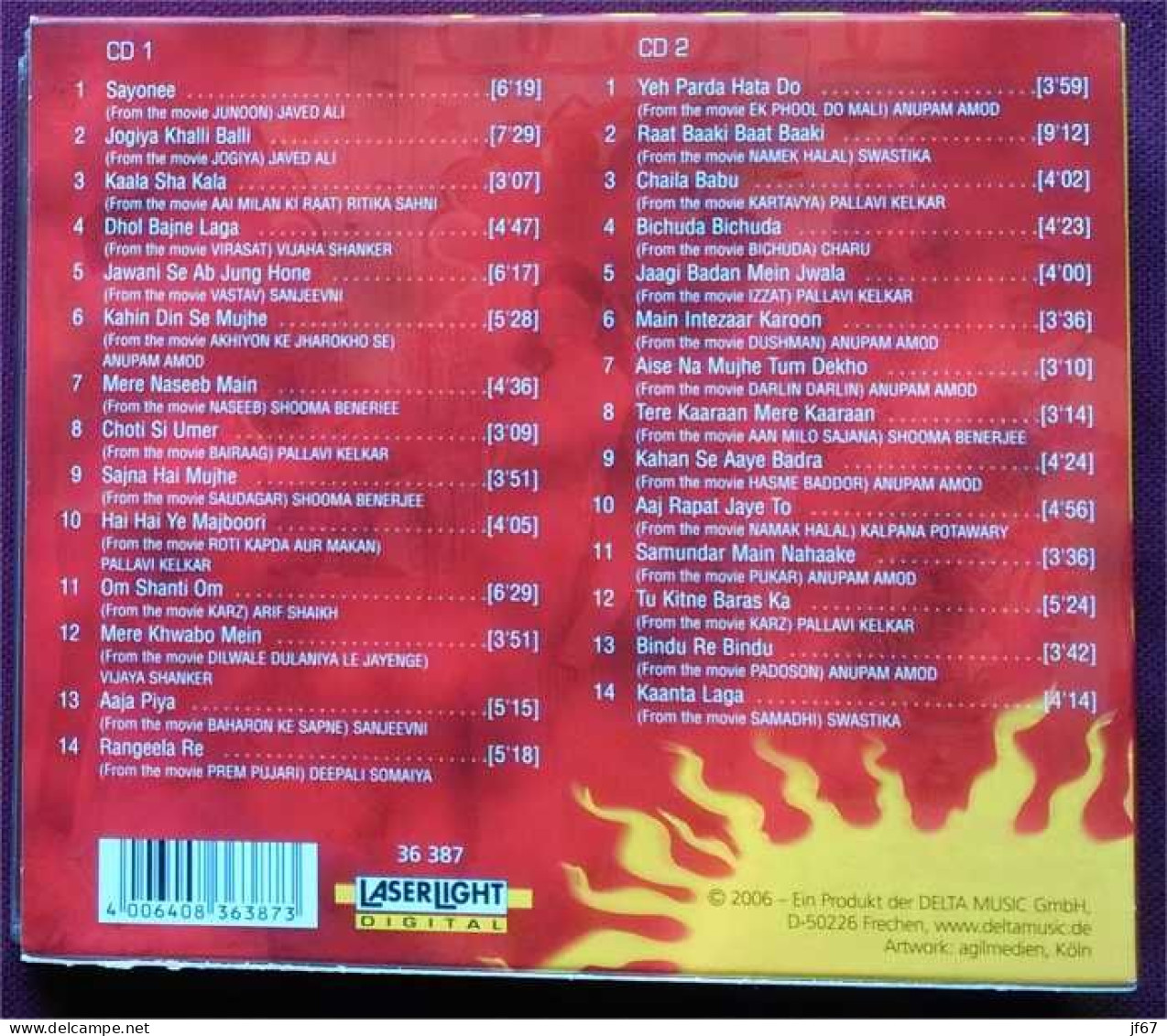 Bollywood Hits - The Hindi Remixes (double CD) - Otros & Sin Clasificación
