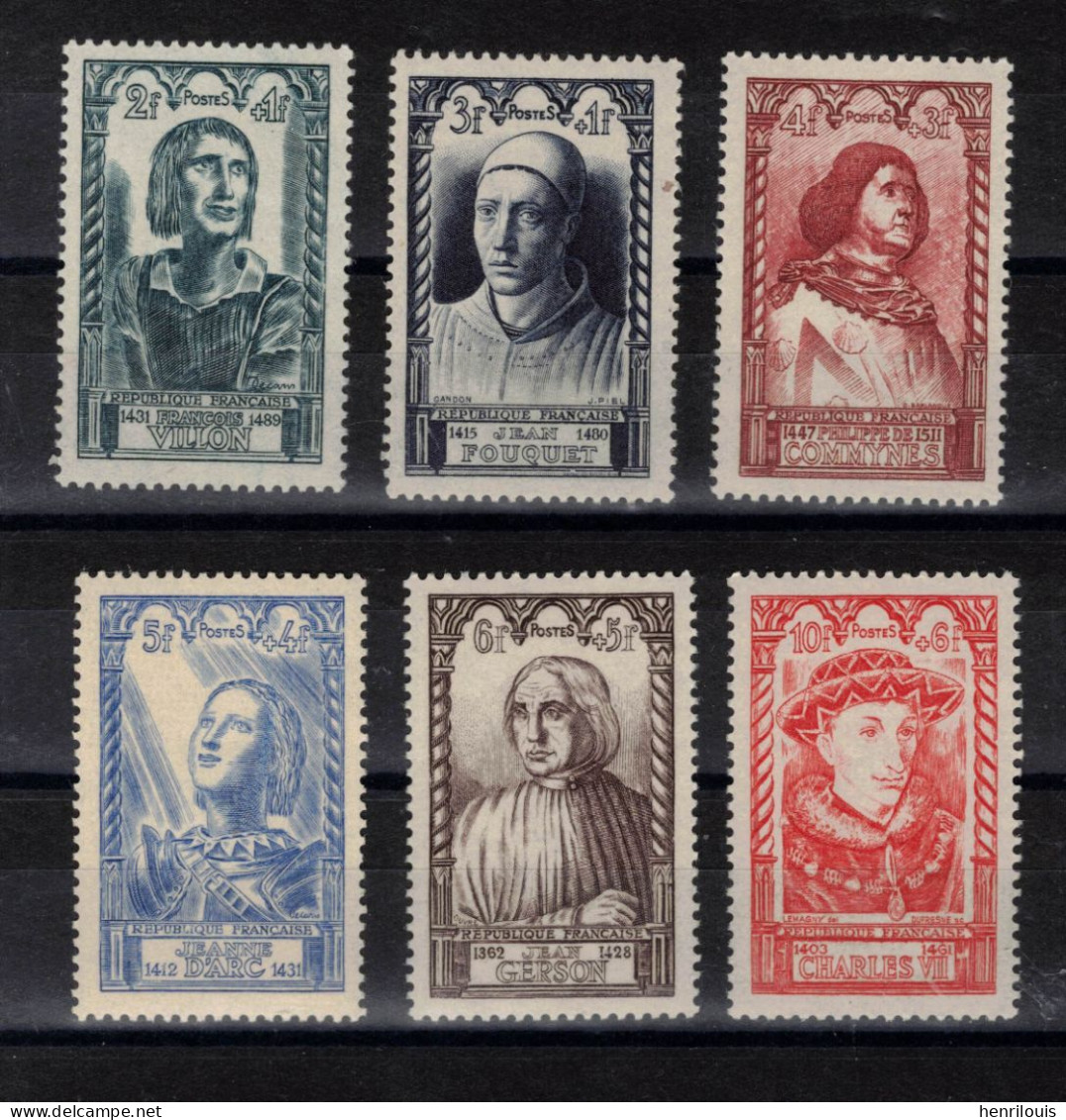 FRANCE  Timbres Neufs ** De 1949  ( Ref 4970 E) Personnalités - Unused Stamps