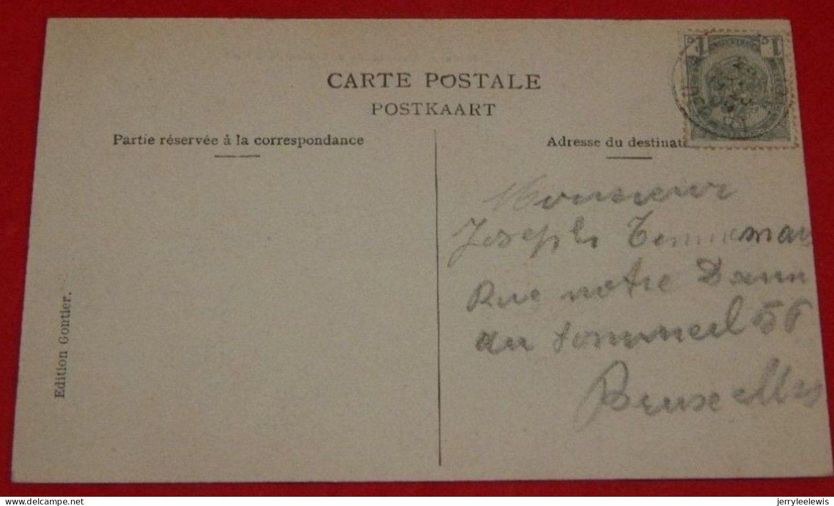 MONS  -  Caserne Du 2e Chasseurs à Pied  -    1909   - - Mons