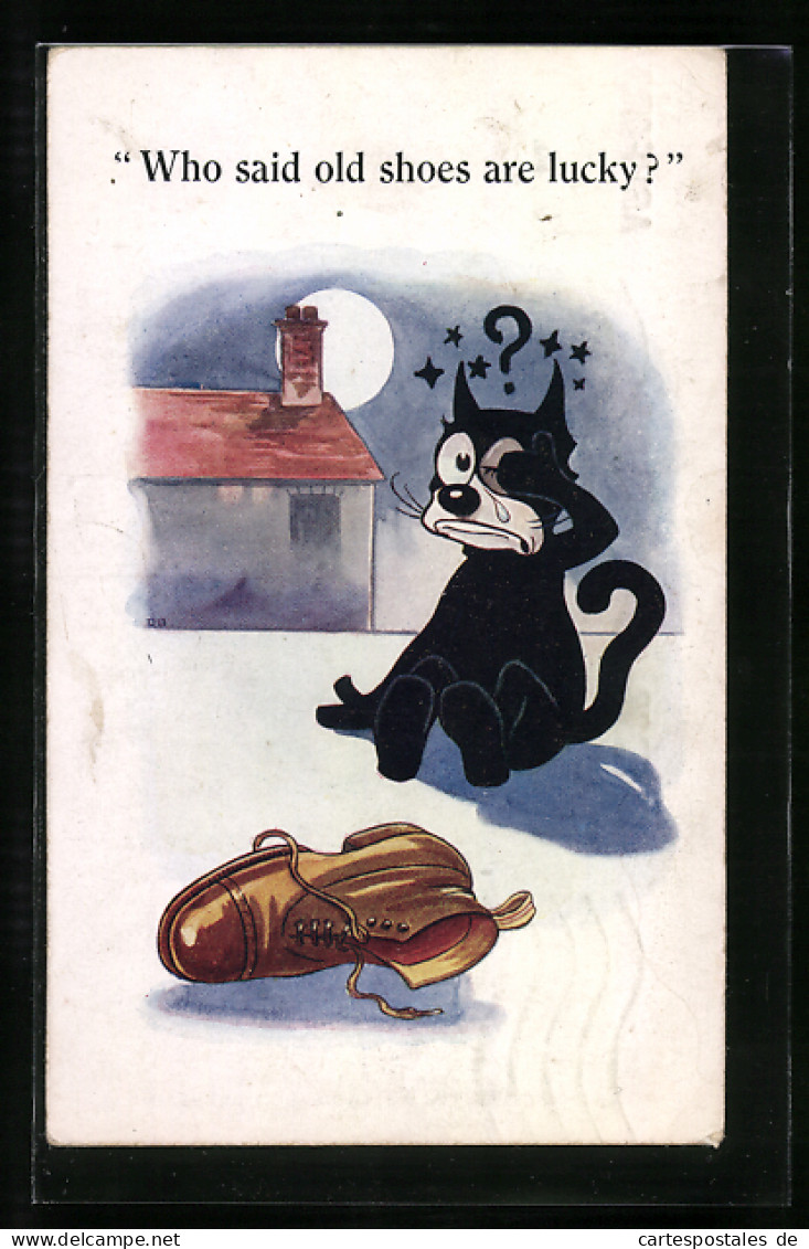 AK Who Said Old Shoes Are Lucky?, Felix The Cat  - Comics
