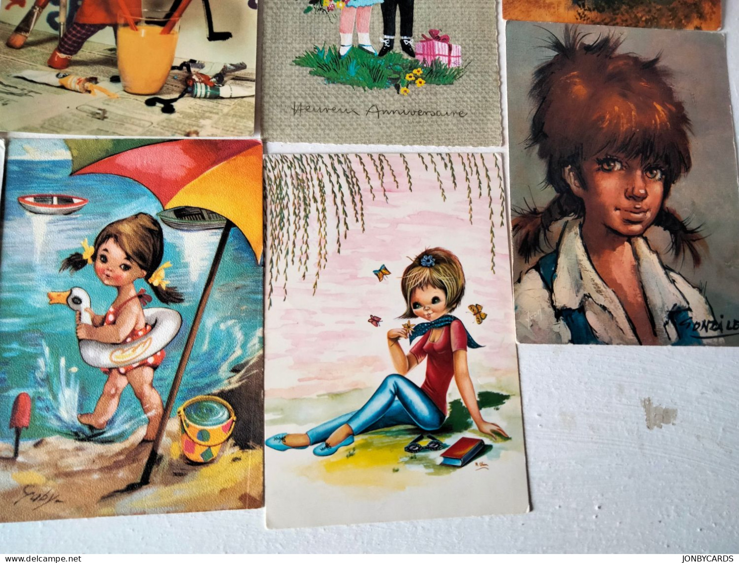 Dèstockage - Children Lot Of 17.Postcards.#60 - Collezioni & Lotti