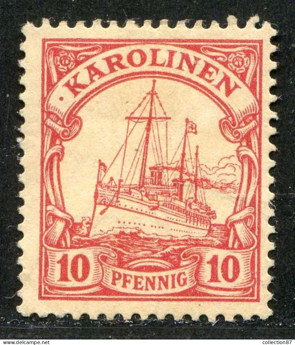 REF093 > COLONIES ALLEMANDE - CAROLINES < Yv N° 9 (*) Neuf Sans Gomme Dos Visible - MH (*) - Carolines