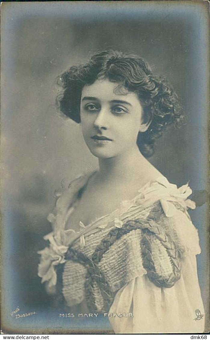 MISS  MARY FRASER - ACTRESS - RAPHAEL TUCK & SONS 1900s  - CELEBRITIES OF THE STAGE - N.955  (TEM550) - Künstler