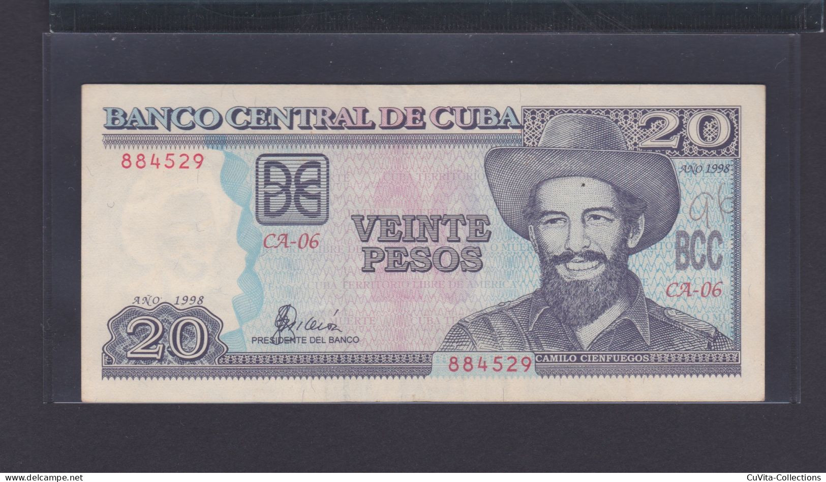 CUBA 20 PESOS 1998 EBC-/XF (Año Muy Dificil De Encontrar EN ESTAS CONDICIONES) - Cuba