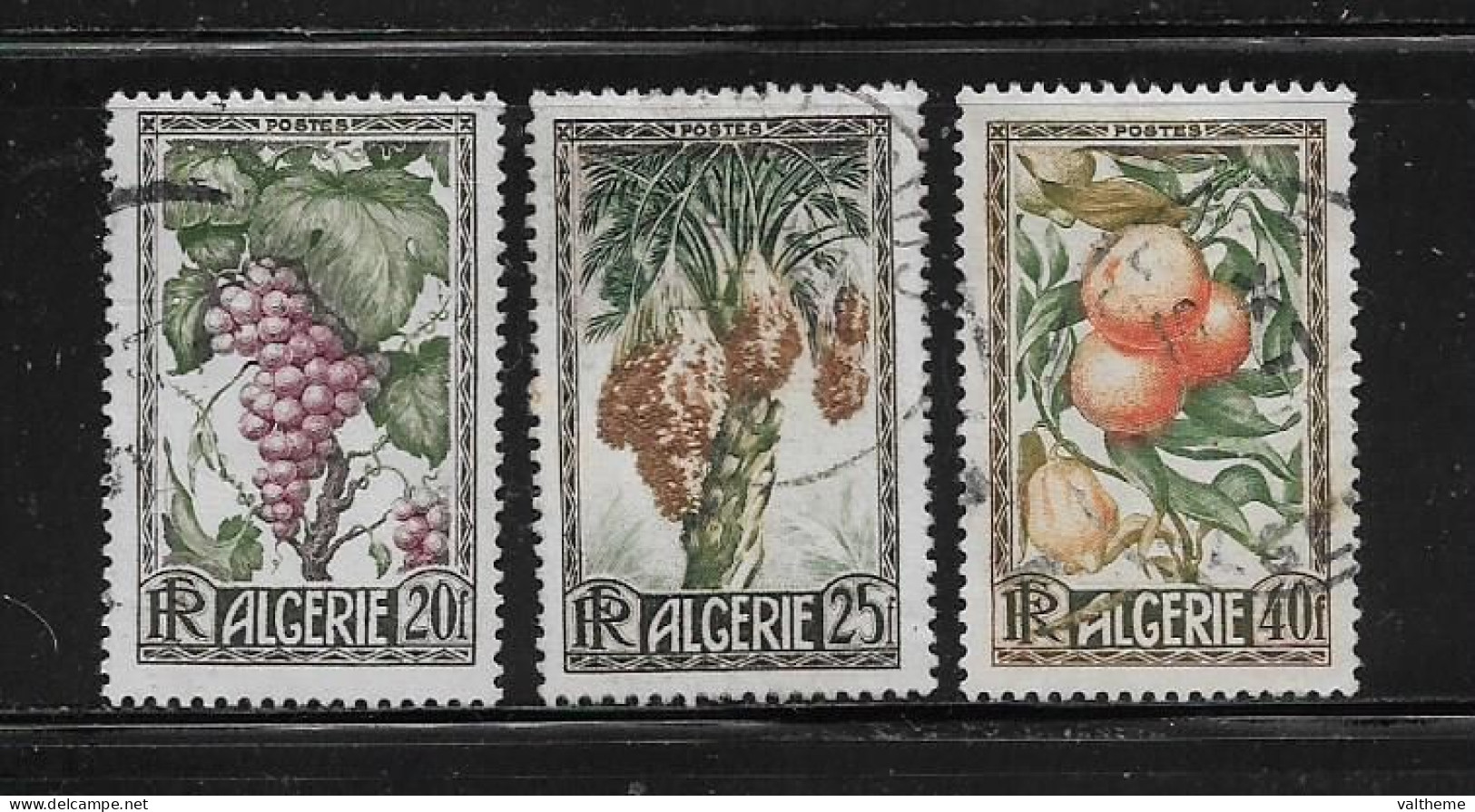 ALGERIE  ( DIV - 498 )   1950   N° YVERT ET TELLIER    N°  279/281 - Used Stamps