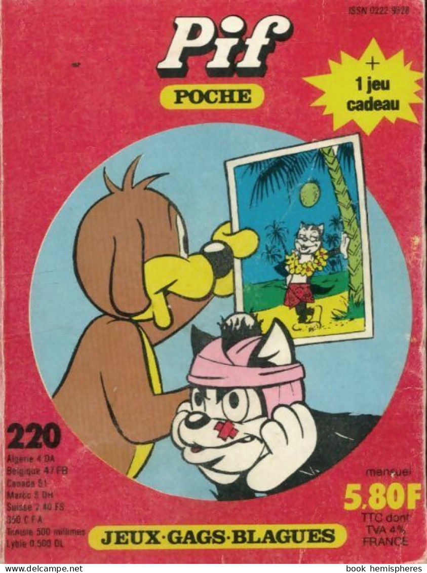 Pif Poche N°220 (1983) De Collectif - Sonstige & Ohne Zuordnung